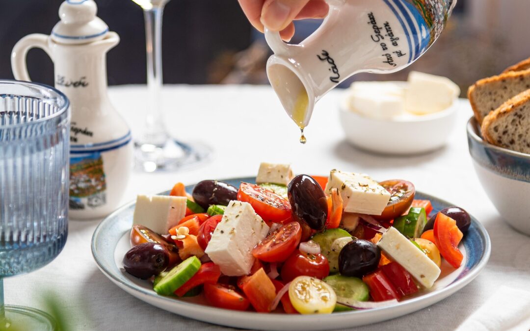 Salade Grecque à l’Huile d’Olive Extra Vierge